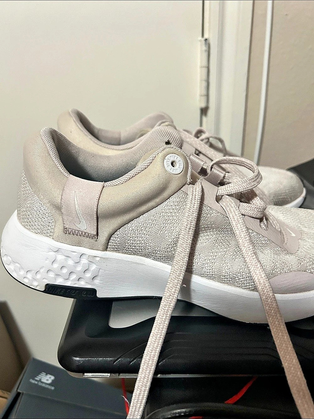 Nike Renew In-Season TR 12 Pink & Gray Athletic Shoes